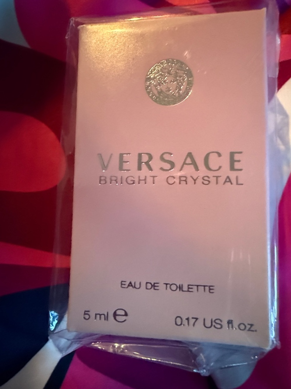 Versace Bright Crystal Mini - Soft Pink Packaging
